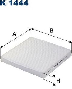 Салонный фильтр Filtron для Hyundai Elantra VII (CN7) 2021-2026. Артикул K 1444