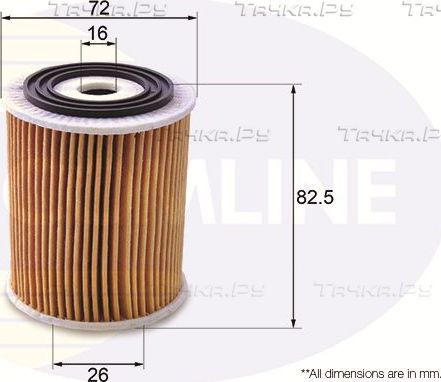 Масляный фильтр Comline для MINI Cabrio I (R52) 2004-2008. Артикул EOF167