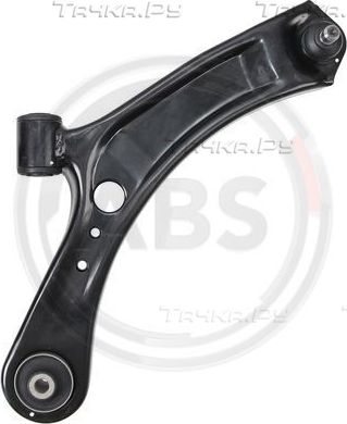 Поперечный рычаг передней подвески ABS правый нижний внешний для Fiat Sedici 2006-2014. Артикул 211083