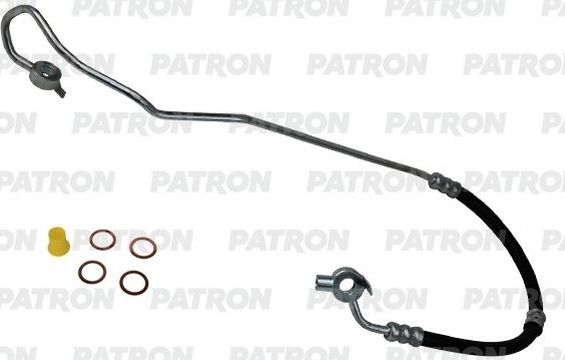 Шланг (трубка) гур (гидроусилителя руля) Patron для Toyota Land Cruiser 100 1998-2002. Артикул PSH090
