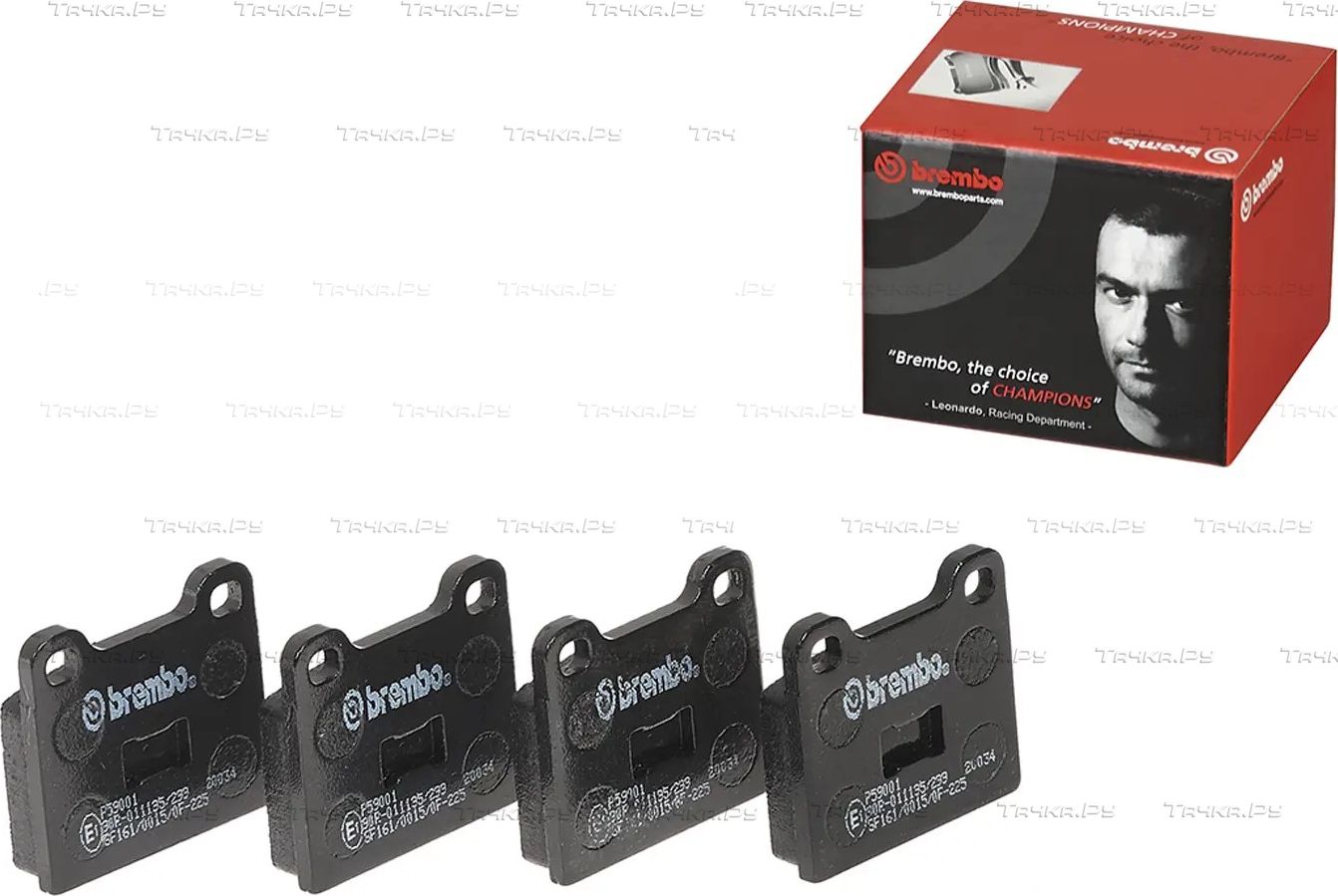 Тормозные колодки Brembo PRIME LINE передние для Saab 99 1972-1974. Артикул P 59 001