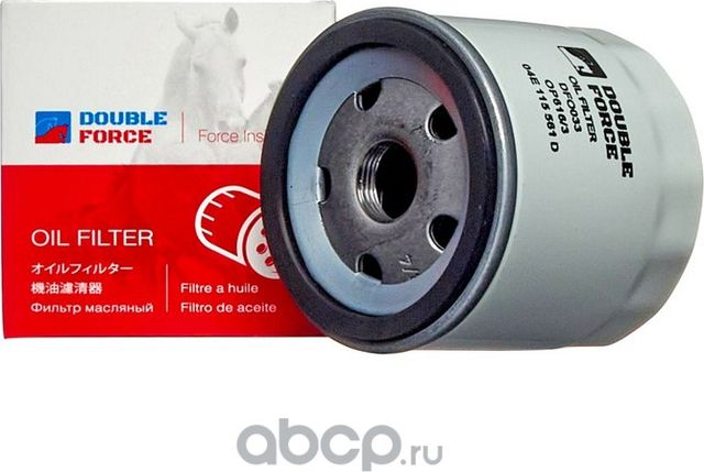Фильтр масляный DOUBLE FORCE арт. DFO033 Double Force. Артикул DFO033
