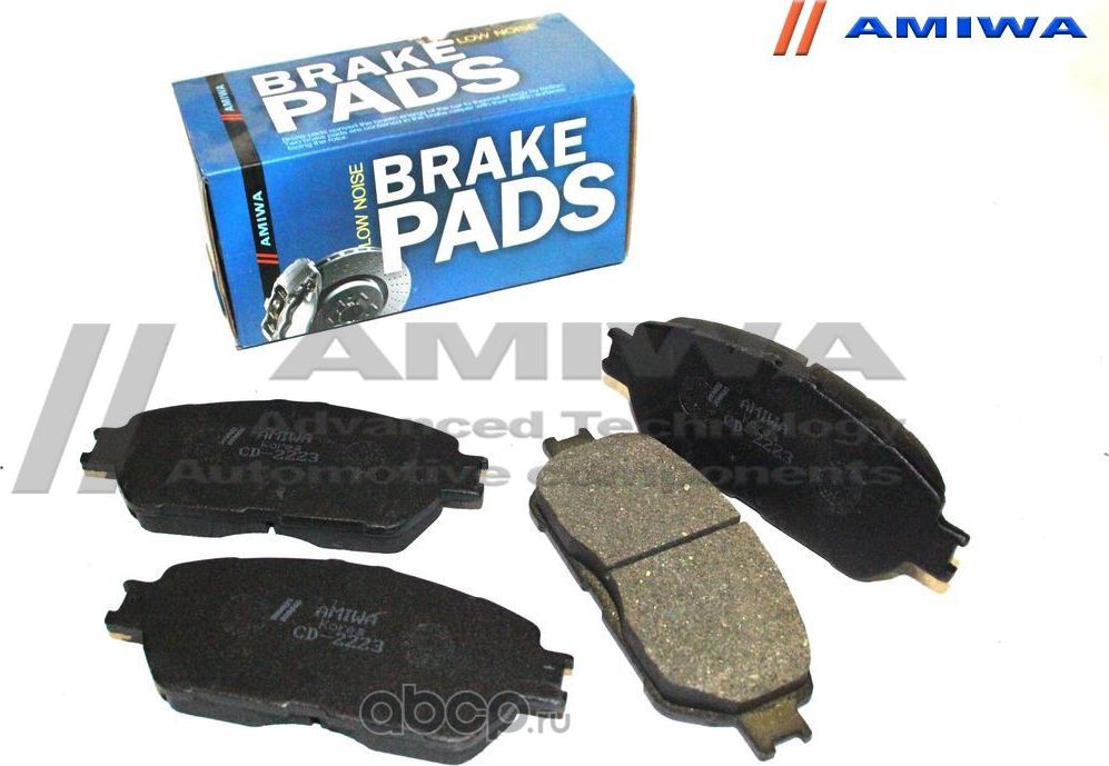 Колодки тормозные передние (Amiwa). Артикул CD2223