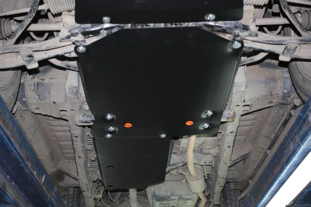 Защита Alfeco для КПП и раздатки Mitsubish Pajero Mini 1998-2012. Артикул ALF.14.41