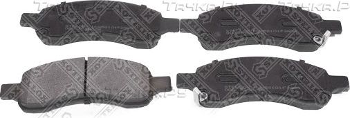 Тормозные колодки Stellox передние для Kia Proceed II 2013-2026. Артикул 000 735B-SX