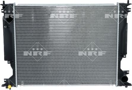 Радиатор охлаждения двигателя NRF (алюминий) для Lexus IS II 2005-2012. Артикул 59219
