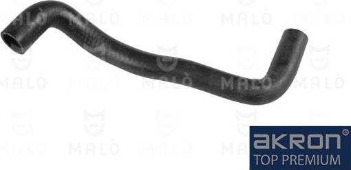 Патрубок системы охлаждения (радиатора) Malo для Audi 90 I (B2) 1984-1987. Артикул 17553A