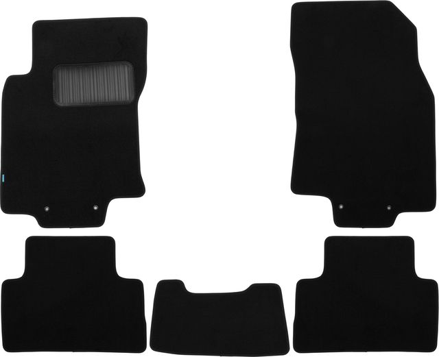 Коврики Klever Premium для салона Nissan Qashqai II кроссовер сборка РФ 2014-2026. Артикул KLEVER03365622110kh