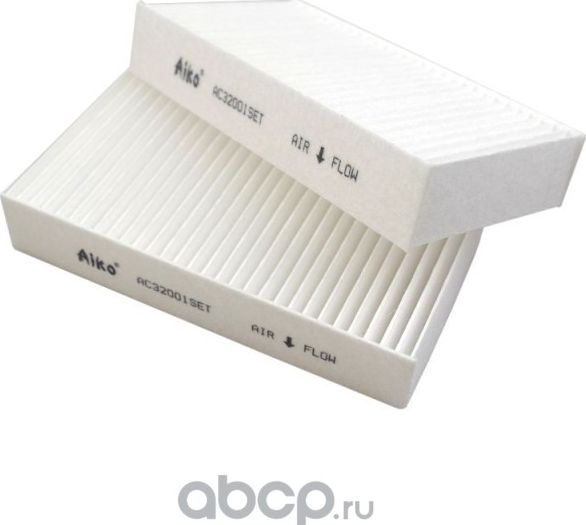 Фильтр салона BMW X3, X4 (2011-) комплект 2 шт (Aiko). Артикул AC32001SET