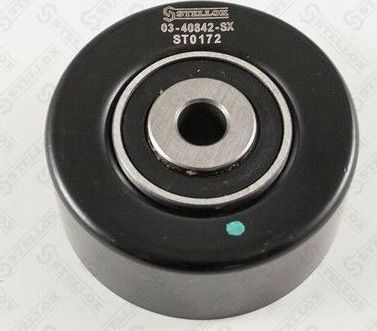 Натяжной ролик (натяжитель) приводного поликлинового ремня Stellox. Артикул 03-40842-SX