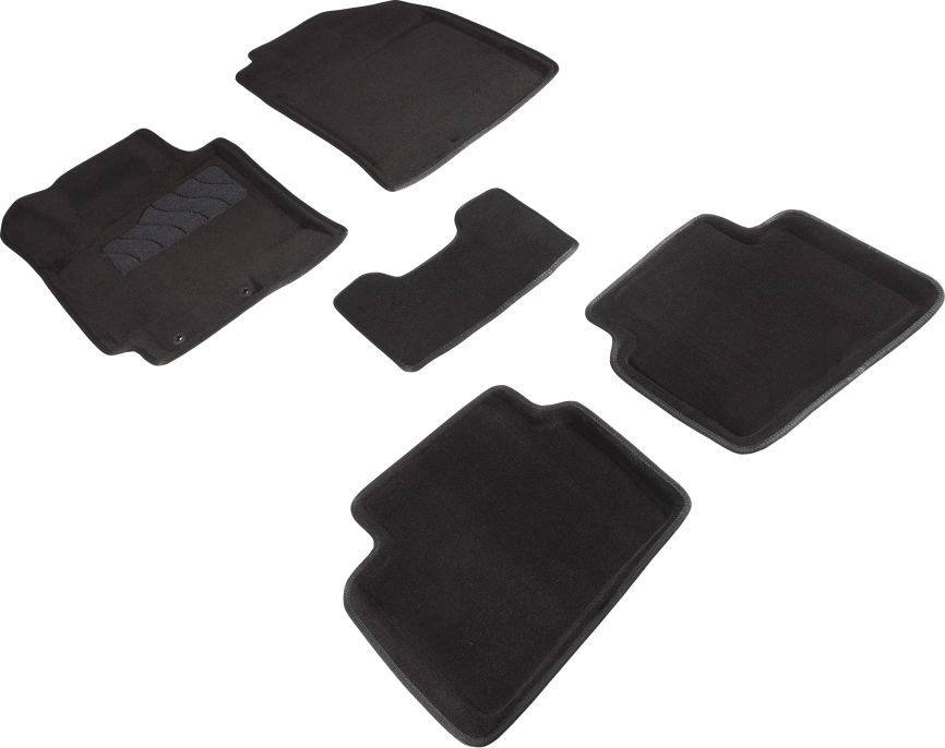 Коврики Seintex 3D ворсовые для салона Hyundai Solaris II 2017-2026. Артикул 88511