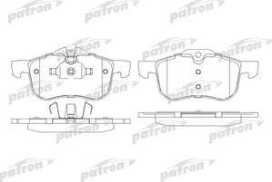Тормозные колодки Patron передние для Rover 75 I 1999-2005. Артикул PBP1355