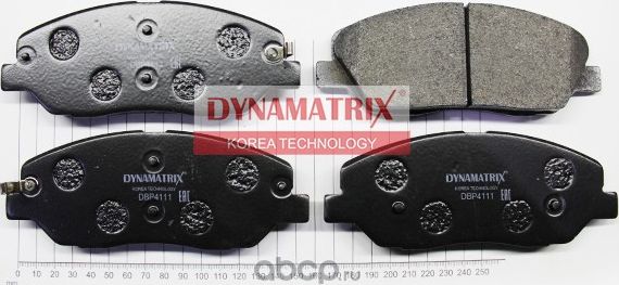 Колодки тормозные дисковые (Dynamatrix-Korea) Dynamatrix-Korea. Артикул DBP4111