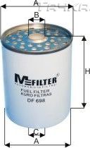 Топливный фильтр MFilter для Peugeot 205 1983-1998. Артикул DF 698