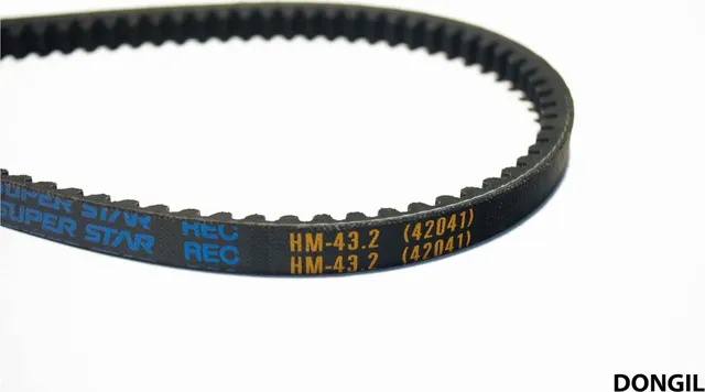 РЕМЕНЬ ПРИВОДНОЙ [RECHM43.2] (Dongil). Артикул HM432