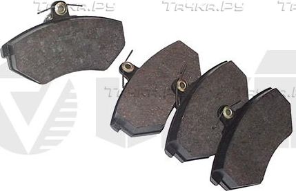 Тормозные колодки Vika (Low-Metallic). Артикул 66981103801