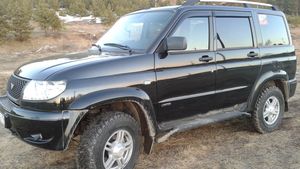 Дефлекторы Cobra Tuning для окон УАЗ (3163) Patriot 2005-2025. Артикул U0001