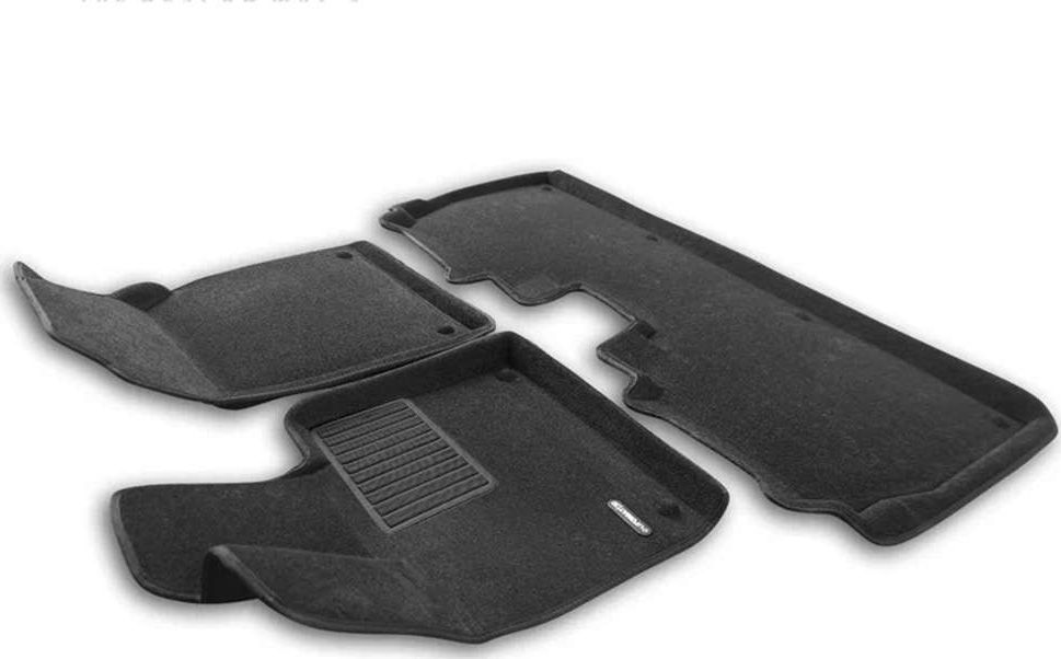 Коврики текстильные Euromat 3D Business для салона Hongqi E-HS9 2020-2026. Артикул EMC3D-001481