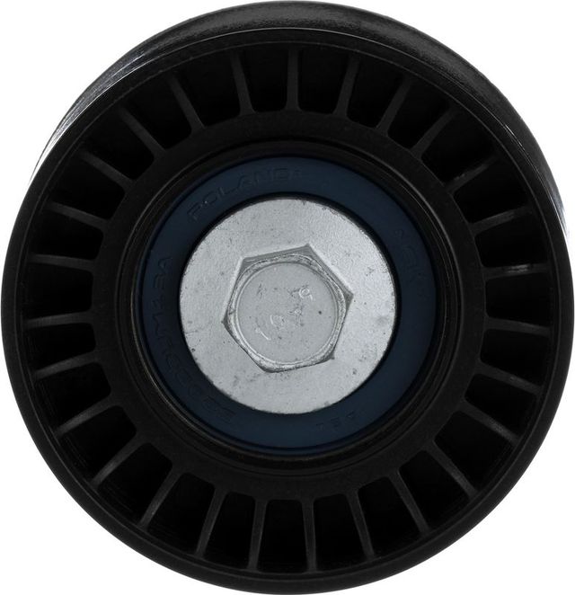 Направляющий (ведущий) ролик приводного поликлинового ремня Gates (полимерный материал). Артикул T36779