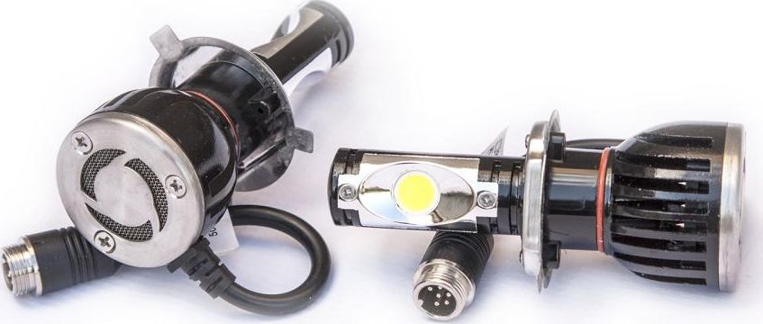 Лампы светодиодные Matec HB3 9005 12V-24V 24W с вентилятором (к-т 2 шт.). Артикул 9005-Matec