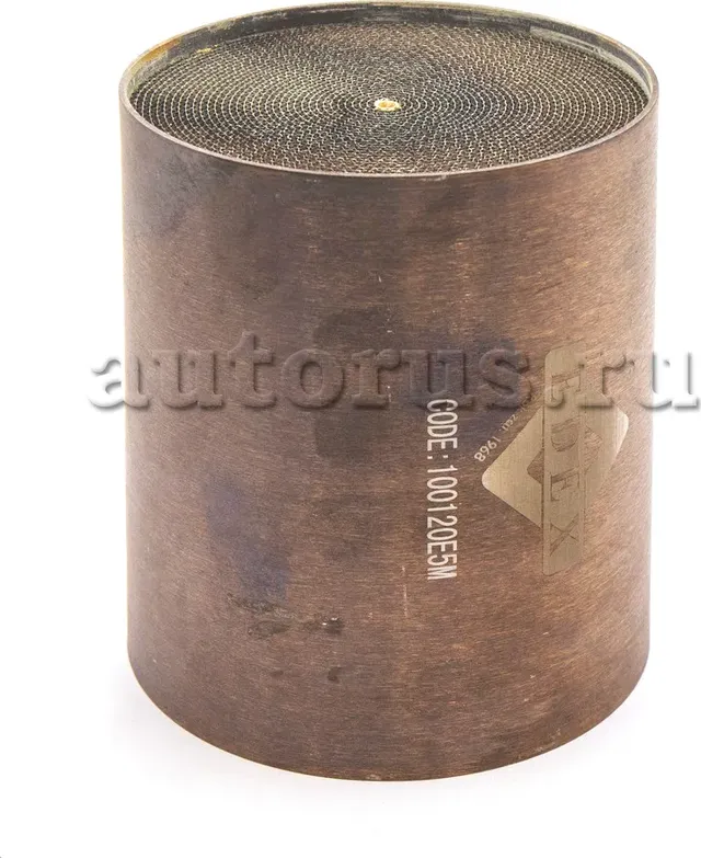 88765 Катализатор ЕВРО5 блок металл круг 1001204 (Edex) Edex. Артикул 100120E5M