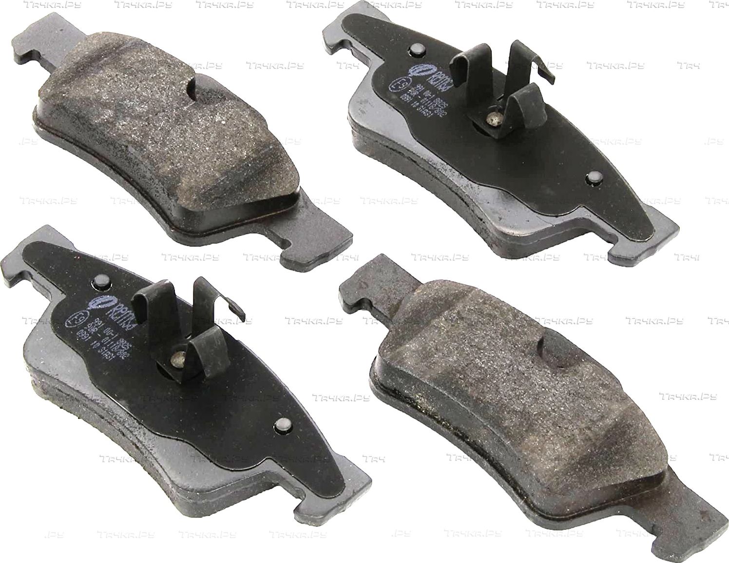 Тормозные колодки Remsa задние для Mercedes-Benz GL-Класс I (X164) 2006-2012. Артикул 0991.10