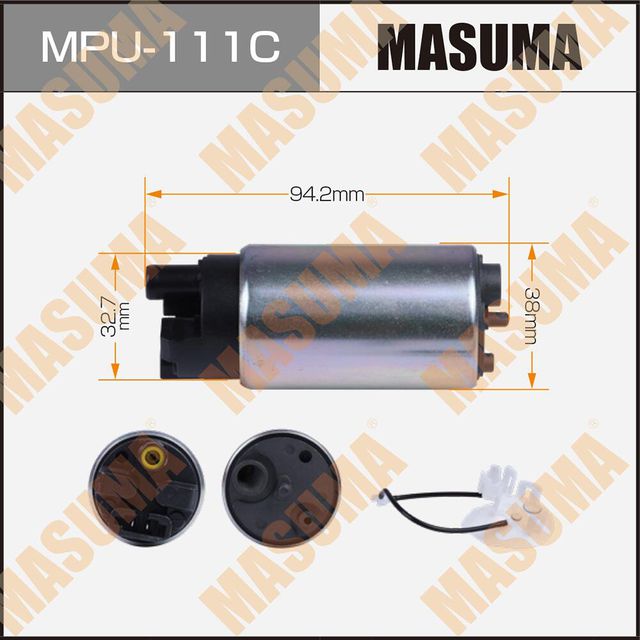 Бензонасос (топливный насос) Masuma для Toyota Fortuner II 2015-2024. Артикул MPU-111C