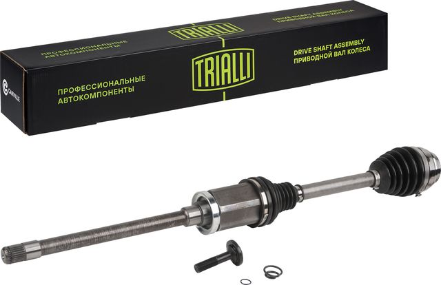 Полуось (привод в сборе, приводной вал) Trialli передняя правая для BMW 5 VII (G30/G31) 2016-2026. Артикул AR 2603