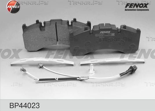 Тормозные колодки Fenox передние/задние для Renault Premium II 2005-2013. Артикул BP44023