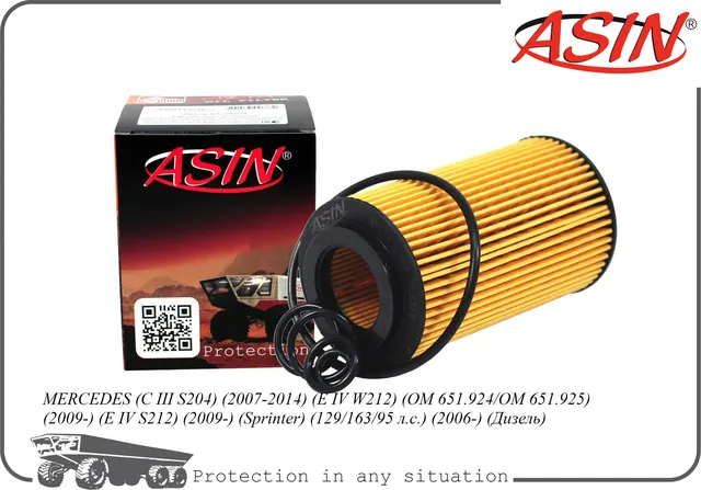 Фильтр масляный (Asin). Артикул ASINFL2229