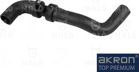 Патрубок радиатора (системы охлаждения) Malo. Артикул 300642A