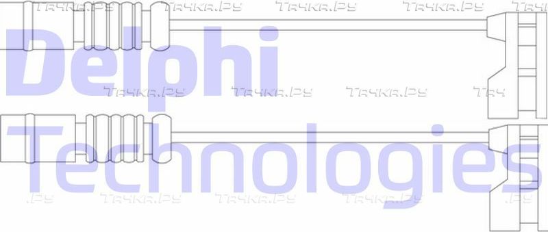 Датчик износа тормозных колодок  Delphi. Артикул LZ0175