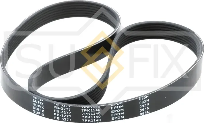 Ремень поликлиновый 7PK1140 (Sufix). Артикул FB3277