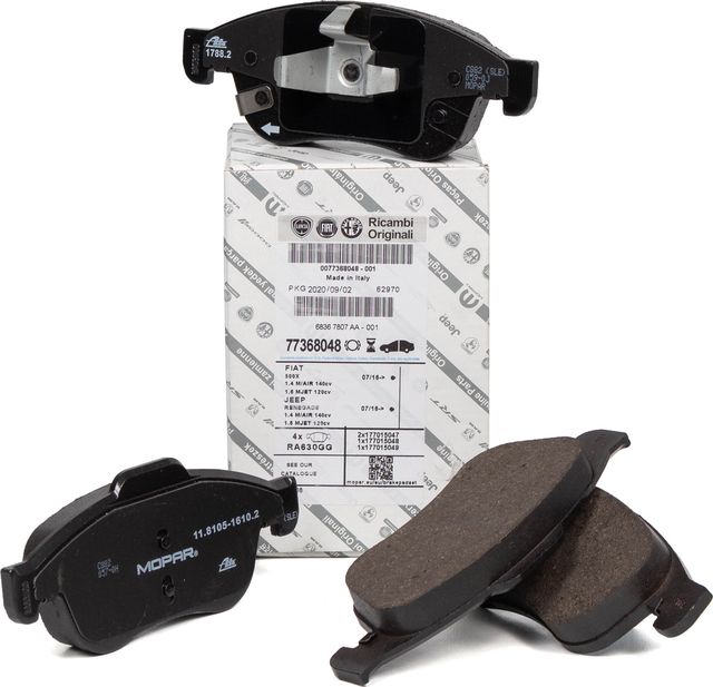 Тормозные колодки Chrysler. Артикул 77368048