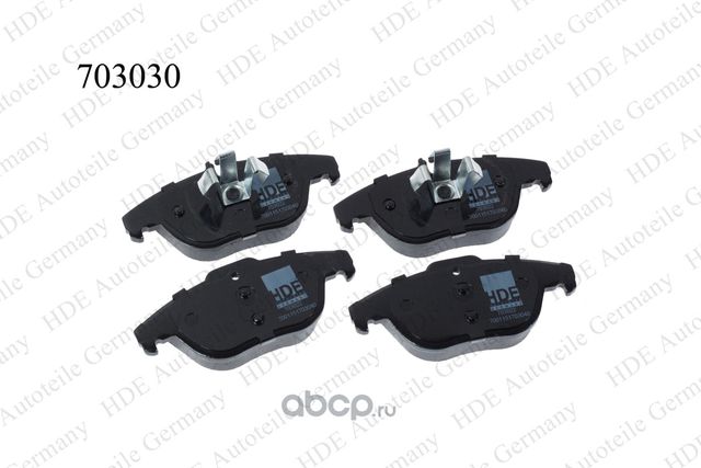 Колодки тормозные (HDE). Артикул 703030