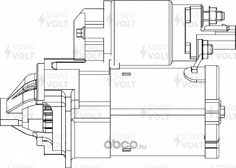Стартер StartVOLT. Артикул LSt 2742