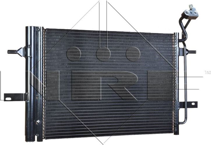 Радиатор кондиционера (конденсатор) NRF (алюминий). Артикул 350034
