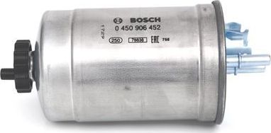 Топливный фильтр Bosch для Fiat Strada 2000-2005. Артикул 0 450 906 452