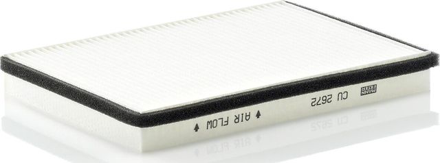 Салонный фильтр Mann-Filter. Артикул CU 2672