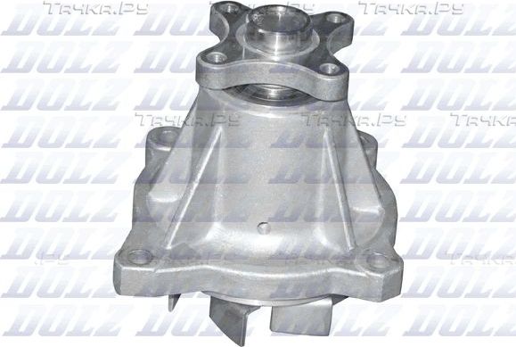 Помпа (водяной насос) Dolz для Hyundai H-1 II 2008-2026. Артикул K101