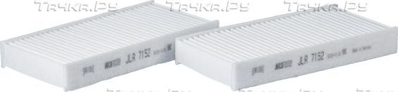 Салонный фильтр MecaFilter для Honda Civic VII 2000-2005. Артикул JLR7152