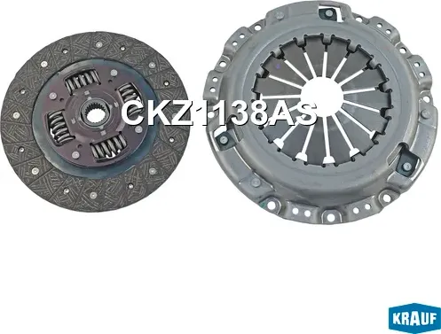 Сцепление комплект без подшипника Krauf. Артикул CKZ1138AS