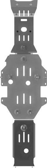 Фаркоп Шериф под американский квадрат для Jac T9 2023-2026. Артикул 1632