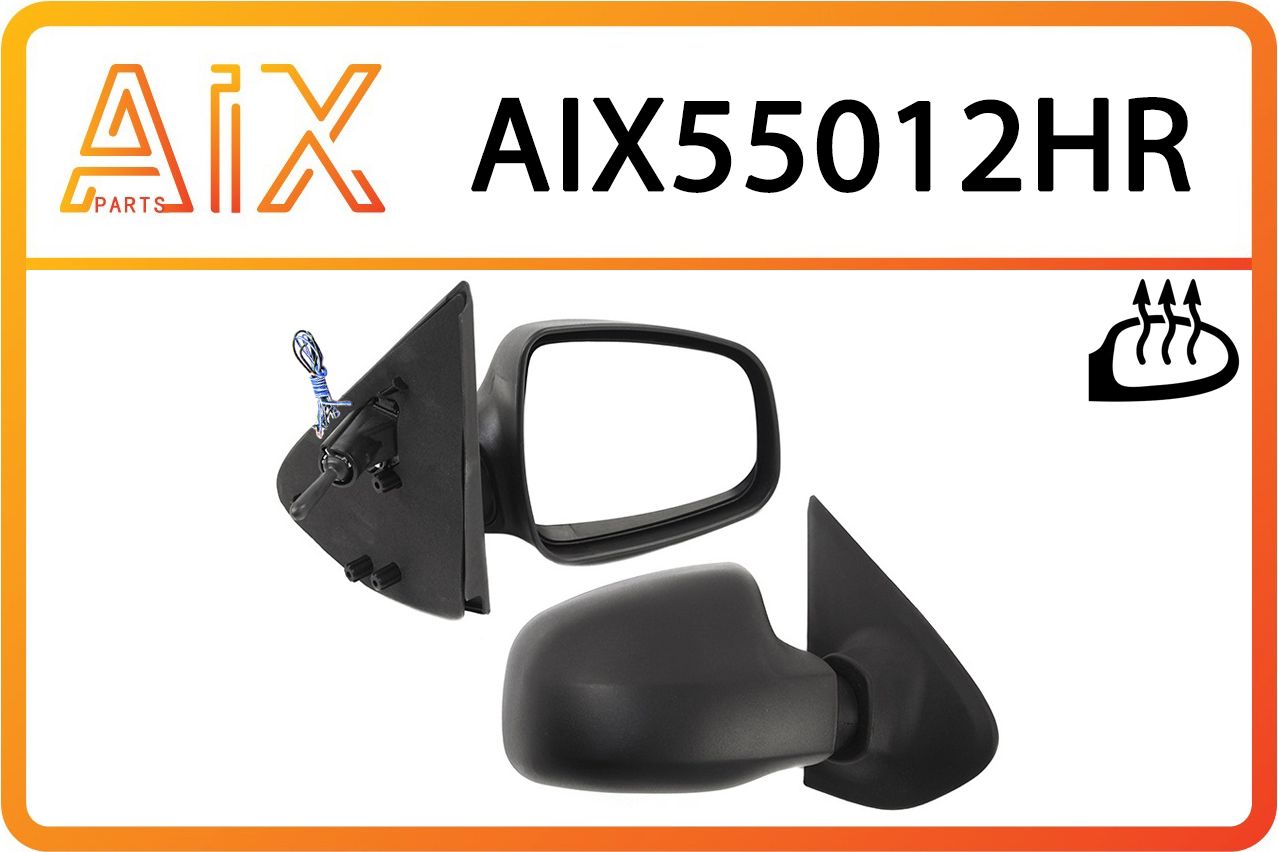 Зеркало мех. с подогревом правое (AIX). Артикул AIX55012HR