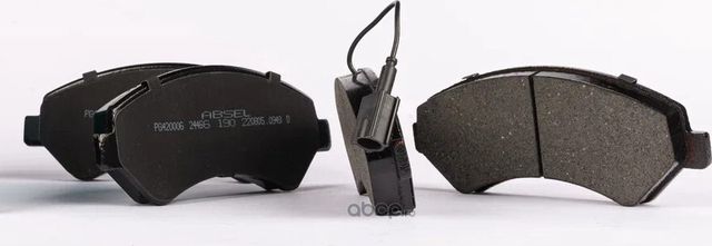 Колодки тормозные передние (Absel). Артикул PG420006