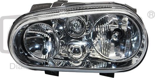 Фара передняя основная DPA левая для Volkswagen Golf IV 1997-2006. Артикул 89410192302