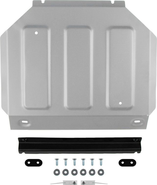 Защита Rival для радиатора JAC T9 АКПП 4WD 2024-2026. Артикул 333.9216.1