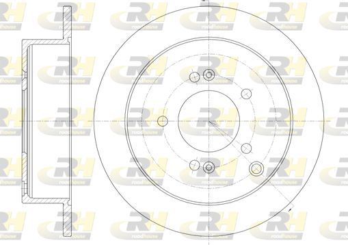 Тормозной диск RoadHouse. Артикул 6756.00