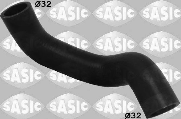 Патрубок радиатора (системы охлаждения) Sasic верхний для Opel Vectra B 1995-2000. Артикул 3406160