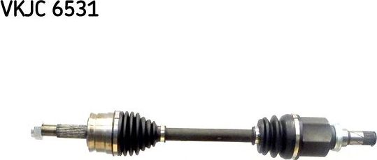 Полуось (привод в сборе, приводной вал) SKF передняя левая для Smart Forfour I ((W454) 2004-2006. Артикул VKJC 6531
